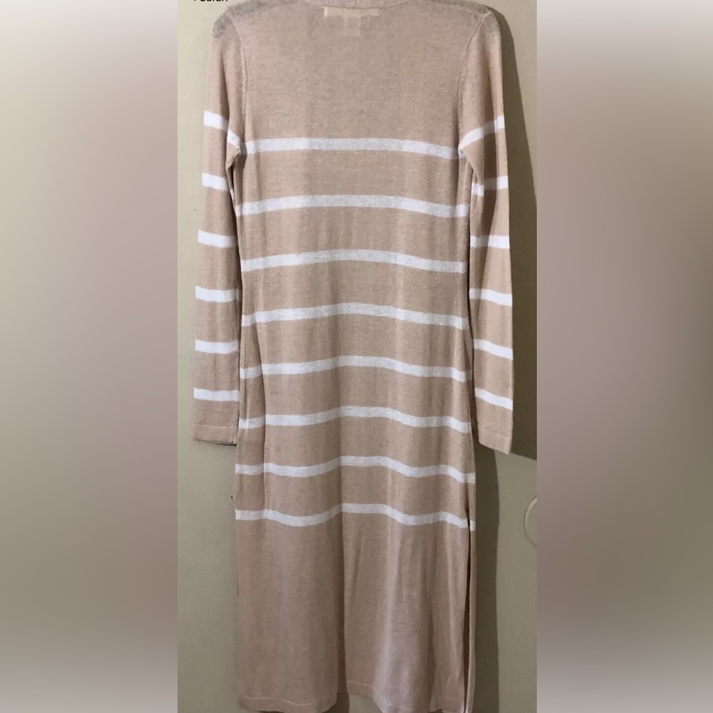 Max Studio Linen Blend Duster Open Front Cardigan… - image 8